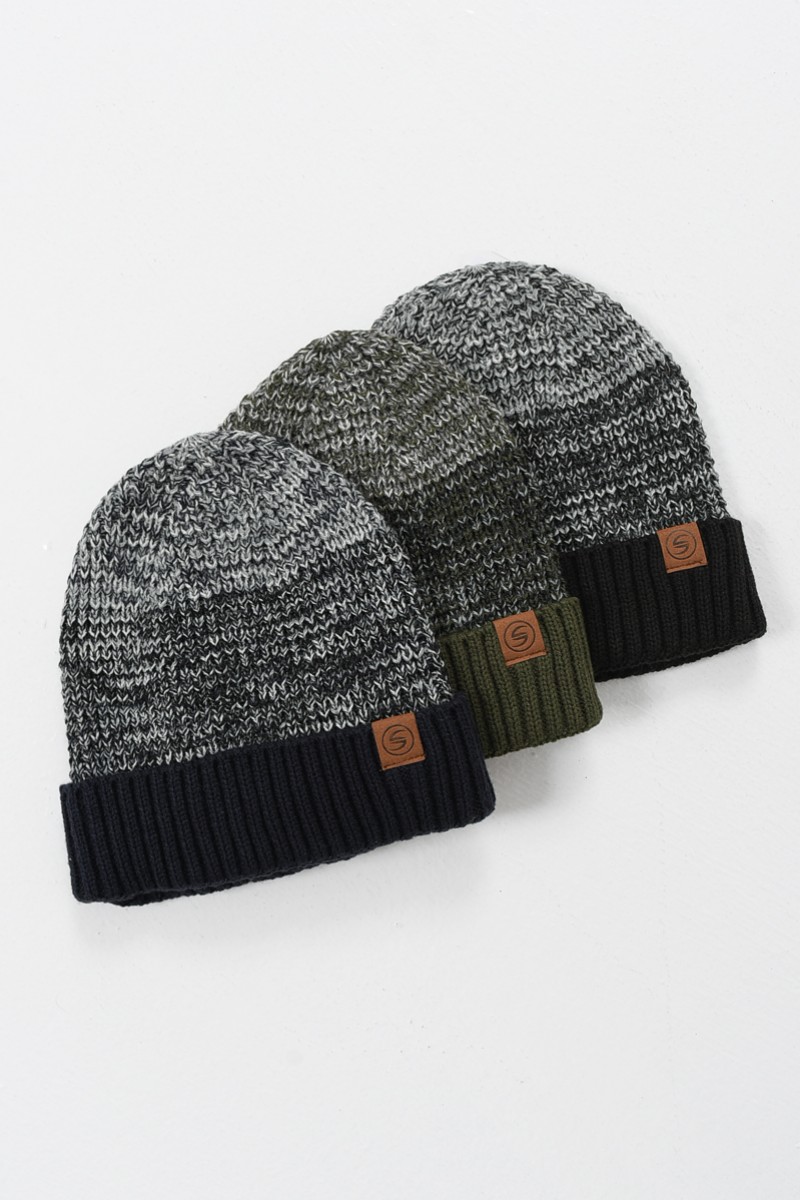 Men's knitted beanie STAMION 111168