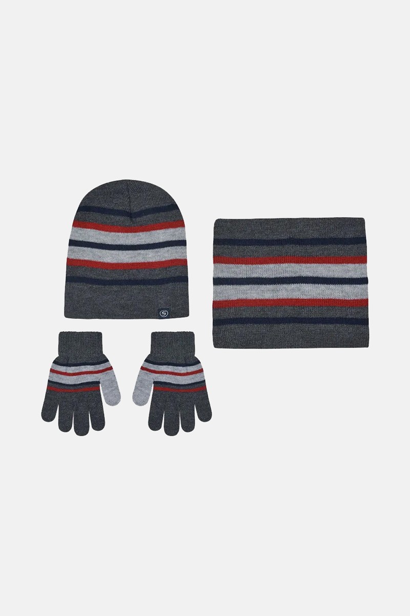 Children's set of hats neck gloves STAMION 111737 DISTORTED