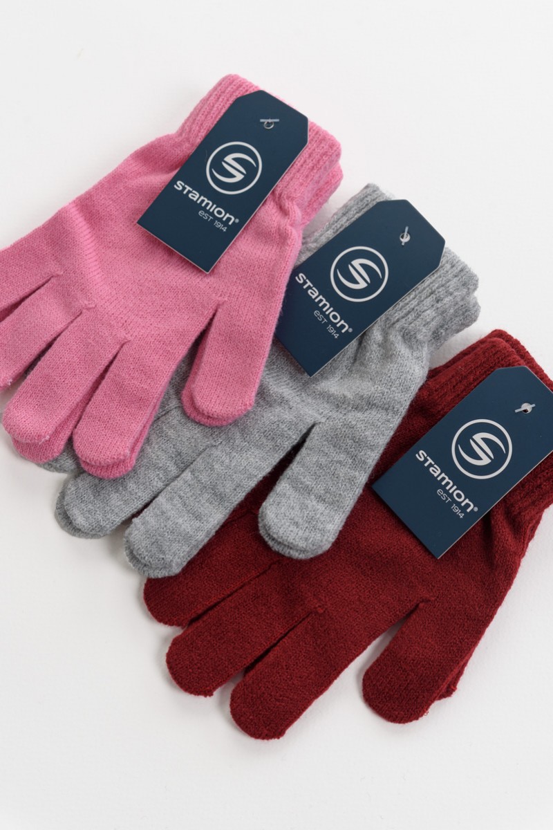 Women's knitted gloves Stamion Colors