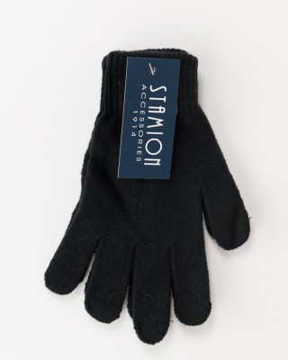 Damen-Strickhandschuhe Stamion Schwarz