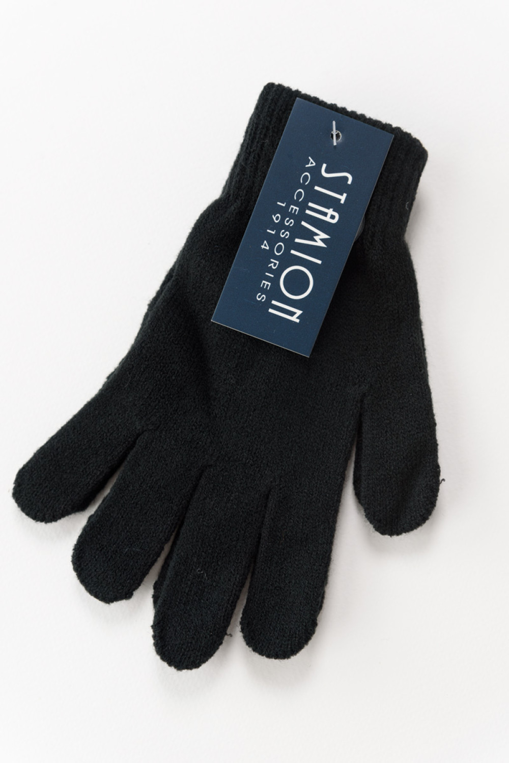 Damen-Strickhandschuhe Stamion Schwarz