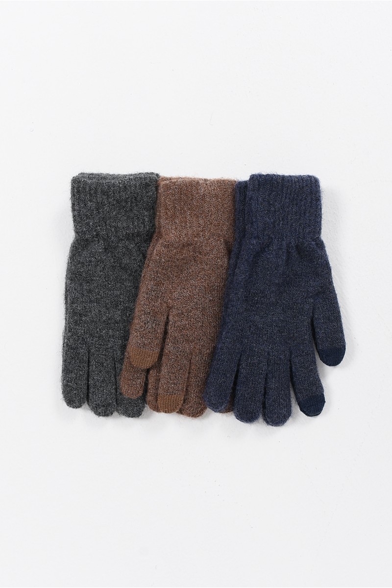 Men's fluffy gloves STAMION 111844 Men's fluffy gloves STAMION 111844