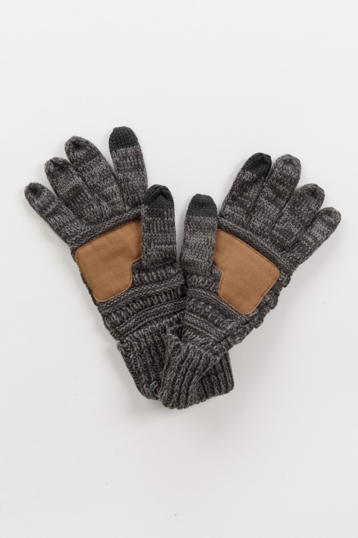 Herren-Strickhandschuhe STAMION mit Touch Screen 111900