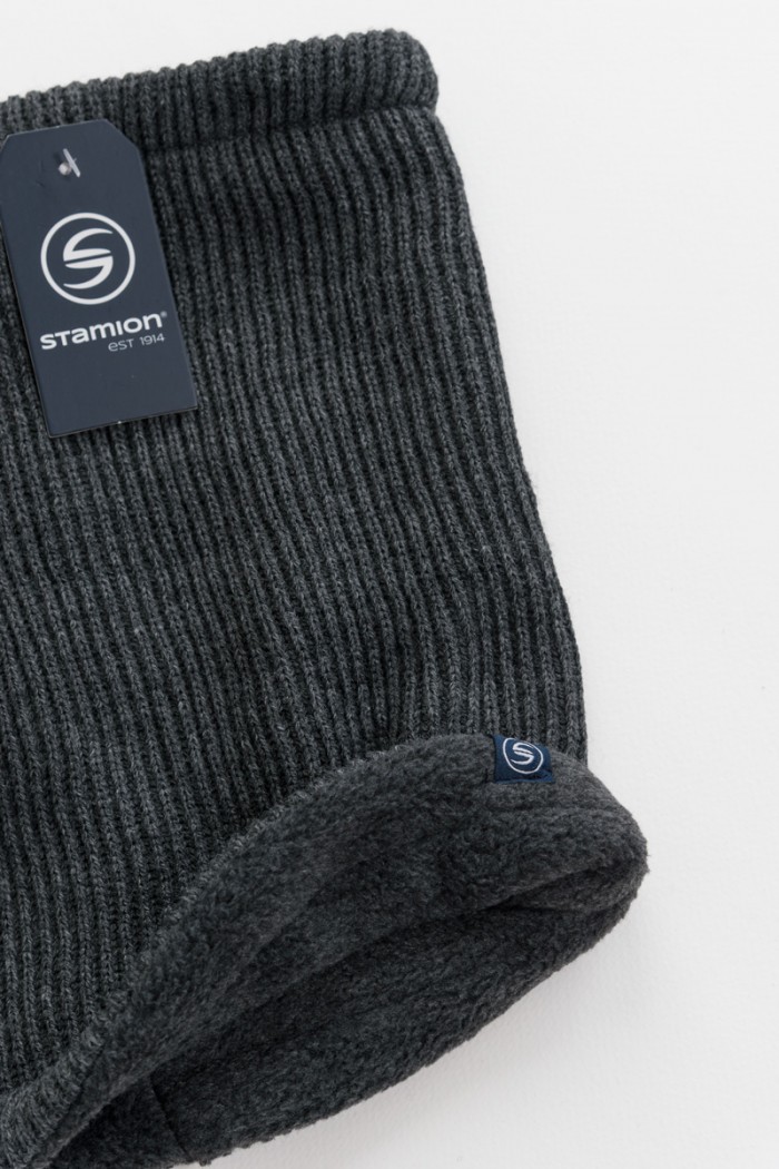 Gestrickter Hals STAMION mit Kordel 114344