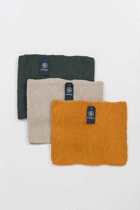 Knitted scarf neck STAMION 114418