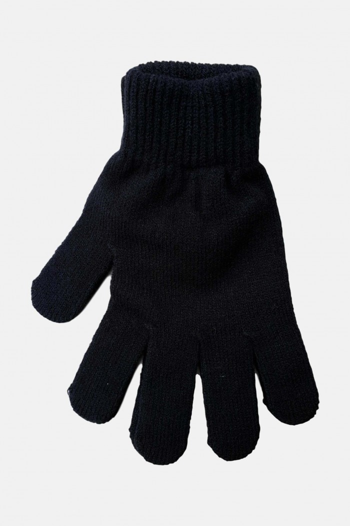 Damen-Strickhandschuhe Stamion Schwarz