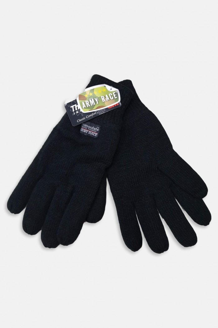 ARMY RACE - Herrenstrickhandschuhe mit Futter