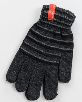 UNISEX Gestrickte gestreifte Handschuhe ROMEO