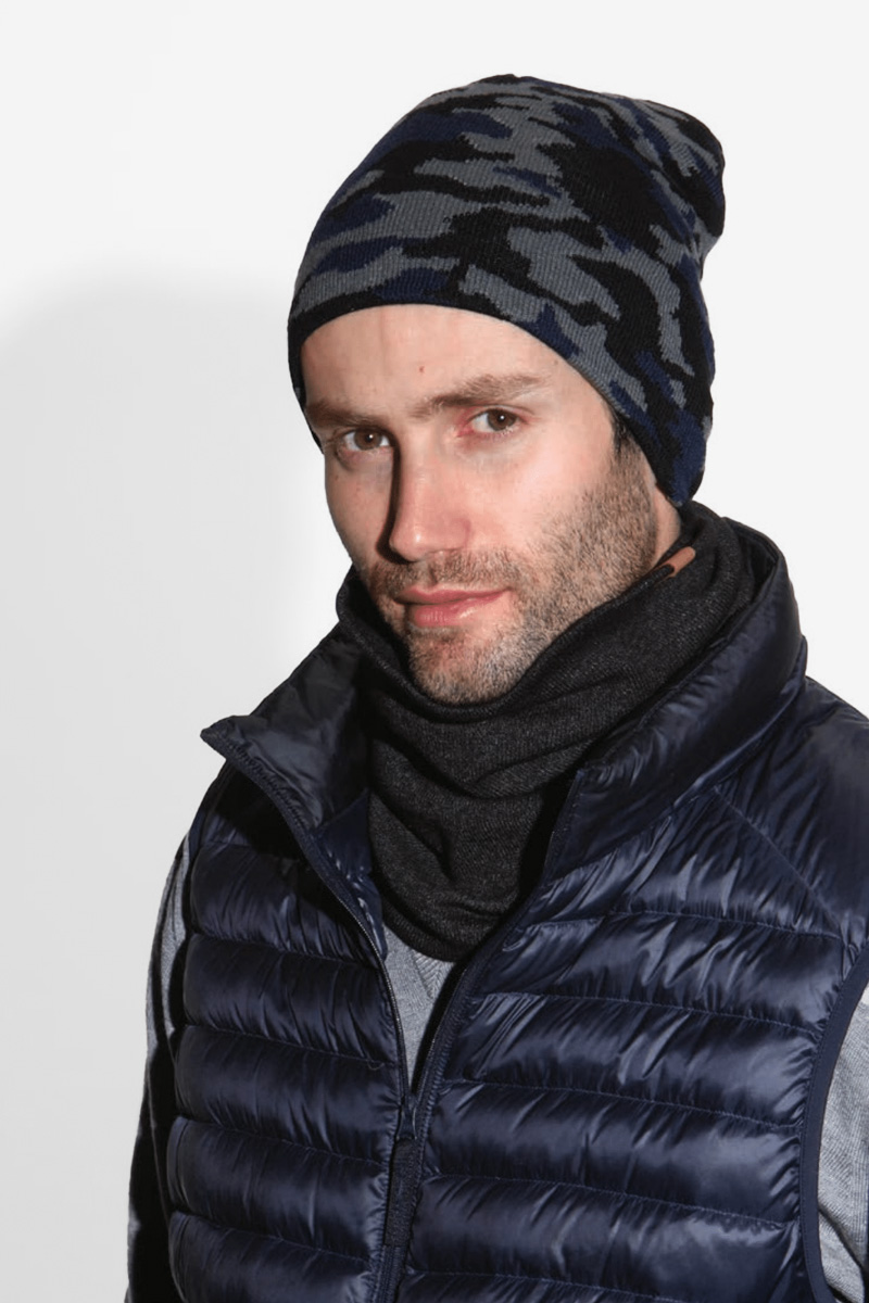 Men's STAMION camouflage beanie 111016