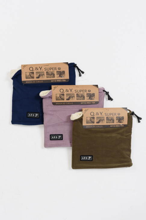 FLEECE NECK SCARF SUPER EXTRA REINFORCEMENT COMBO 5