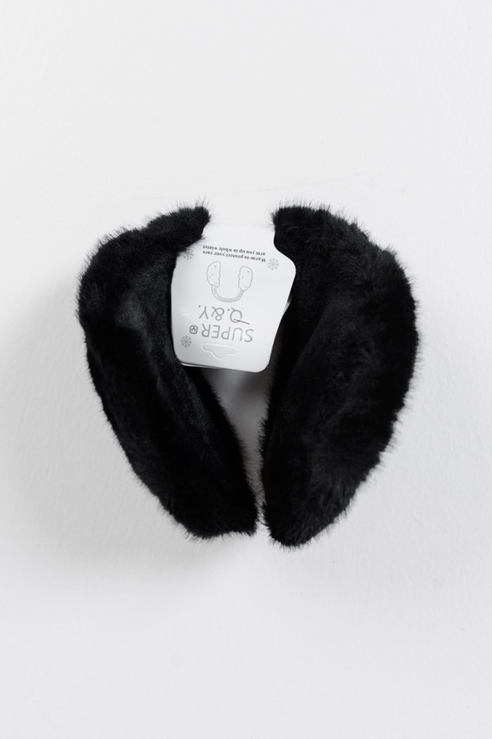 Ohrenschützer flauschig SUPER QY EZ2 BLACK