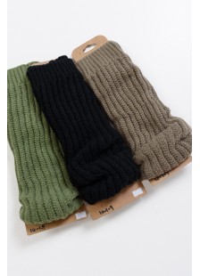 Knitted gaiters SUPER QY LADY BLACK DAINO Knitted gaiters SUPER QY LADY BLACK DAINO