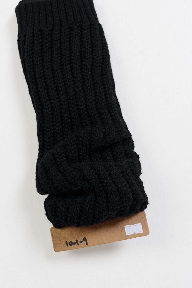 Knitted gaiters SUPER QY LADY BLACK DAINO Knitted gaiters SUPER QY LADY BLACK DAINO