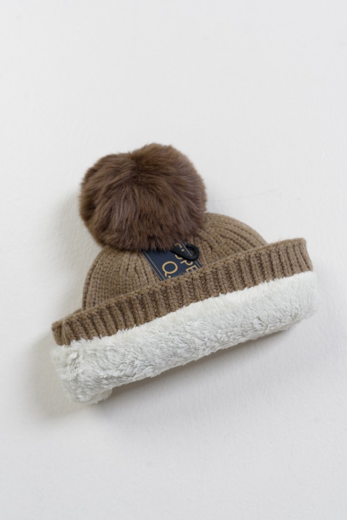 Damenmütze mit Quaste SUPER QY MZ8-10