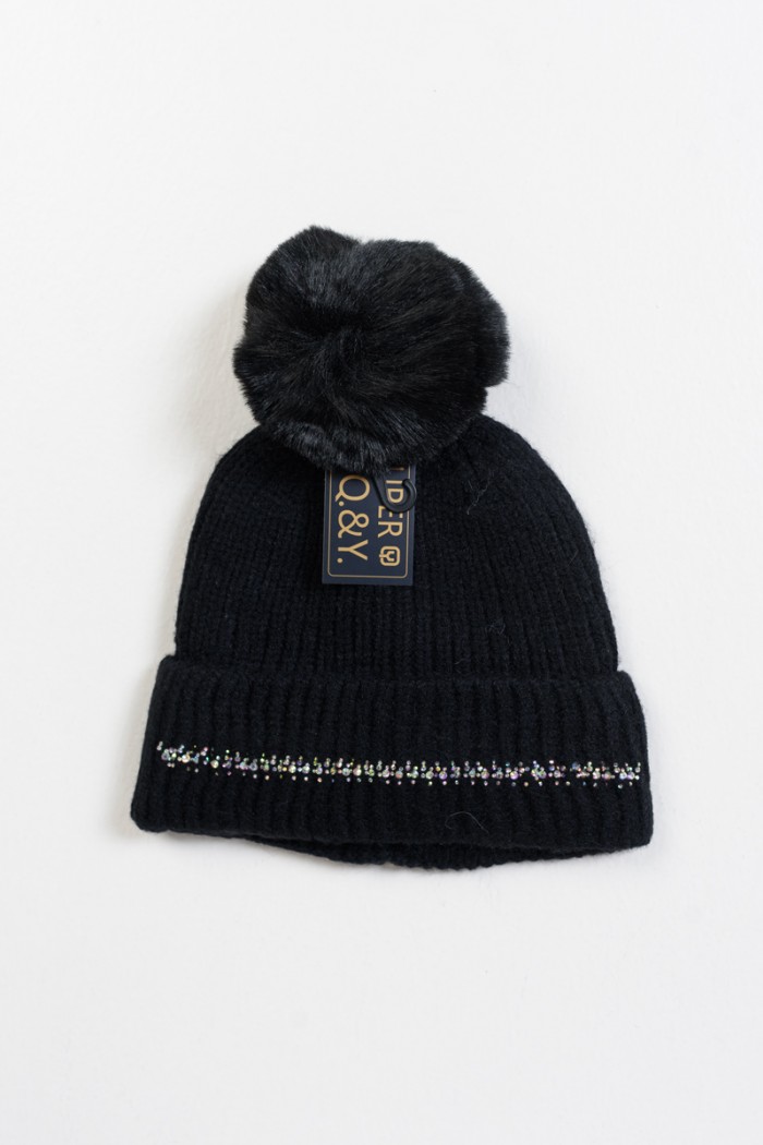 Damenmütze mit Quaste SUPER QY MZ8-10