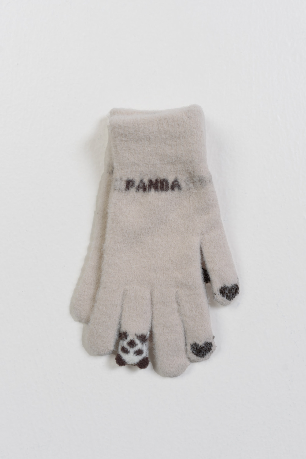Flauschige Damenhandschuhe SUPER QY PANDA