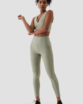 Sport-Leggings SUPERSTACY Wawel Mesh mit Tasche Natural SS2432-59