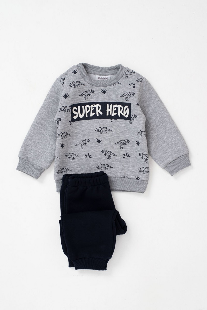 Baby overalls for boy TRAX Super Hero 40562
