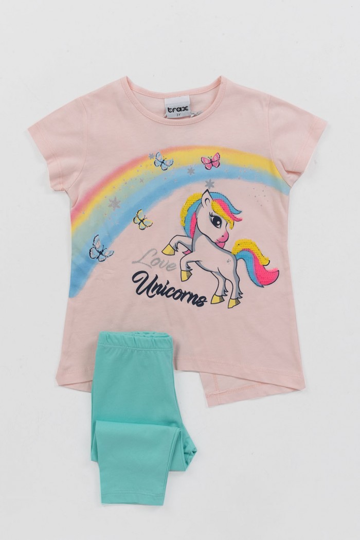 Sommer-Set Mädchen TRAXUNICORN 39228