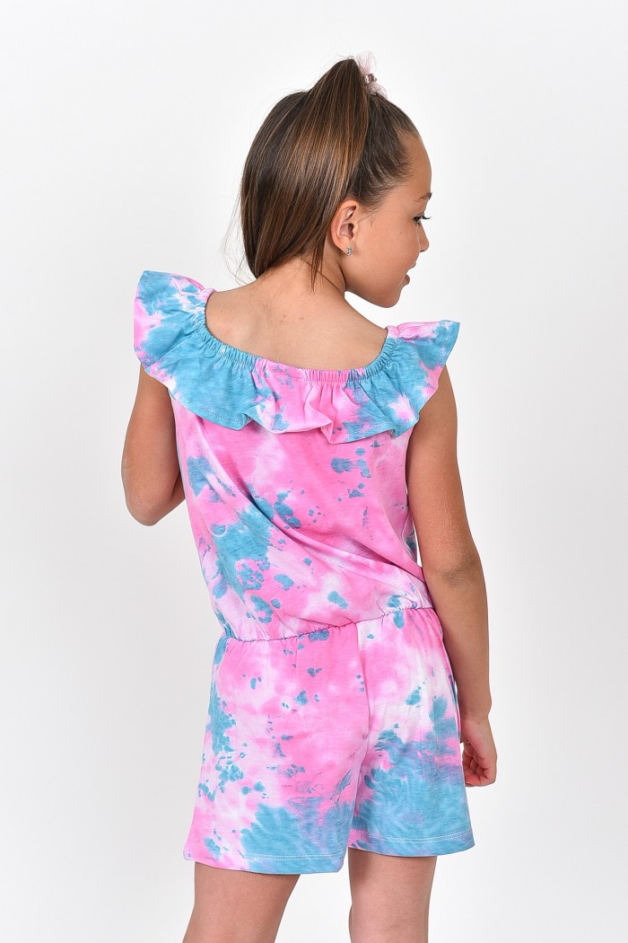 One-piece summer set TRAX TIE DYE 39149