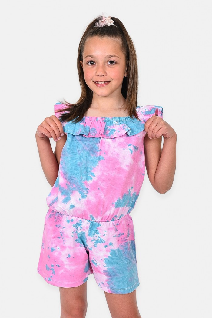 One-piece summer set TRAX TIE DYE 39149