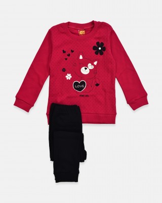 Children's Pajama TRAX CAT LOVE 40796