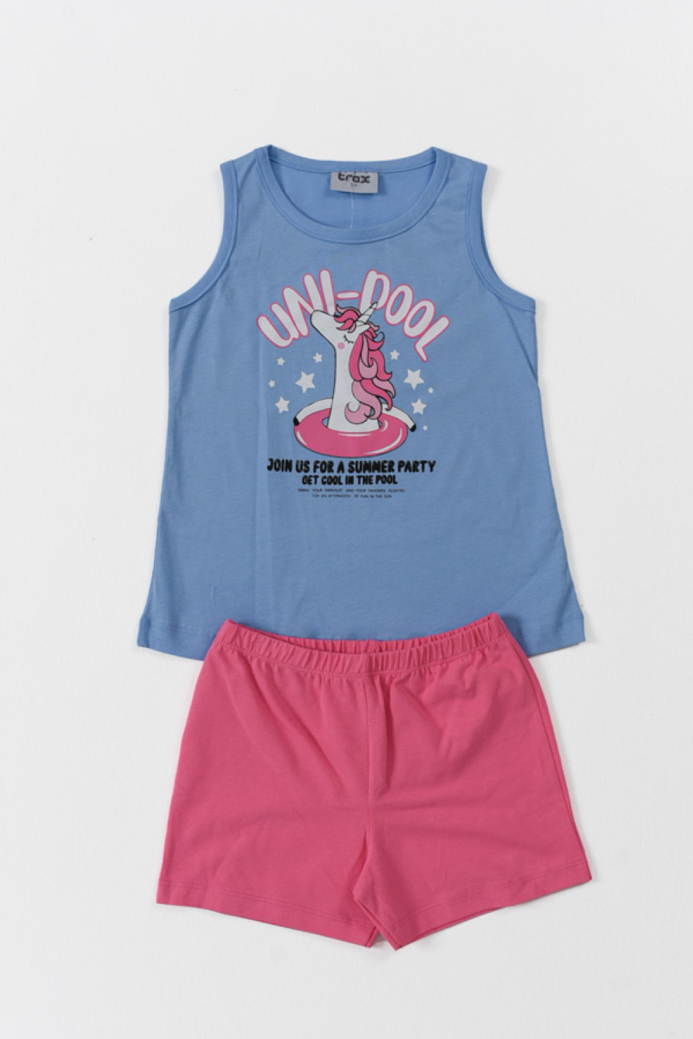 Children's summer set TRAX Girl 43206 Blue