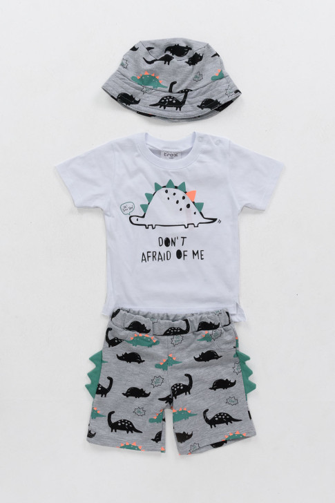 Baby Set 3 Pieces boy TRAX 41056