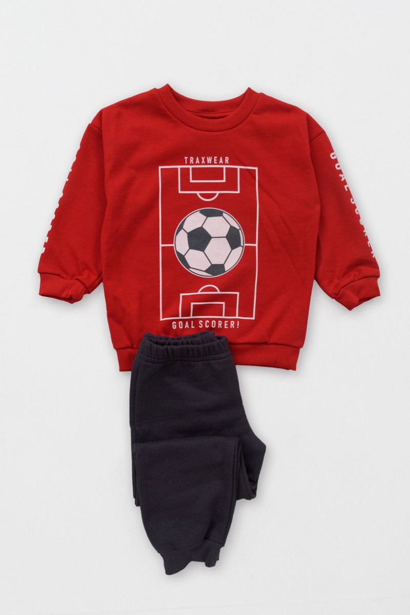 TRAX Fußball-Overall 42920 ROT