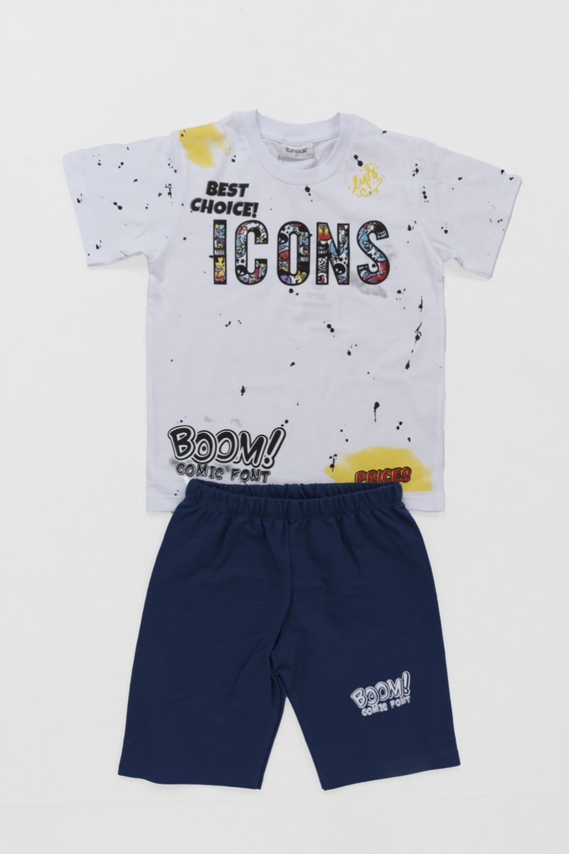 Short-sleeved children's set TRAX ICONS 41438