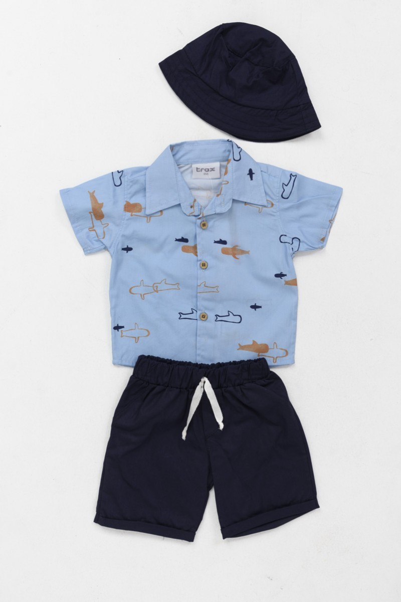 Baby set TRAX boy 3 pieces 41059