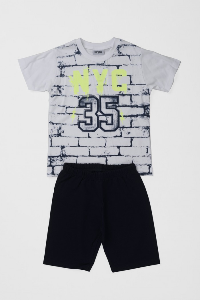 Short-sleeved children's set TRAX 41440