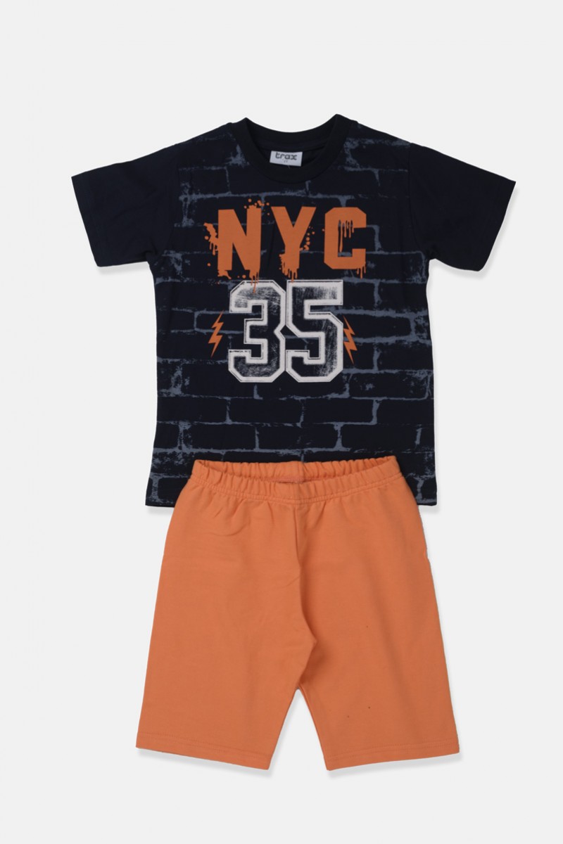 Short-sleeved children's set TRAX 41440