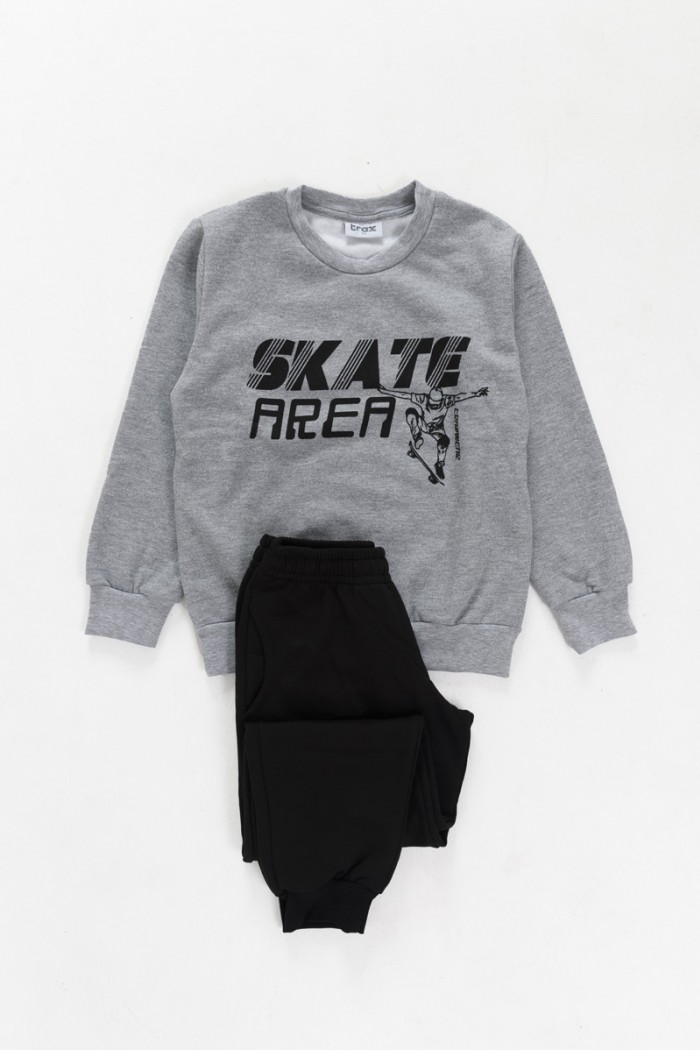 TRAX 42857 Skate-Overall für Teenager Grau
