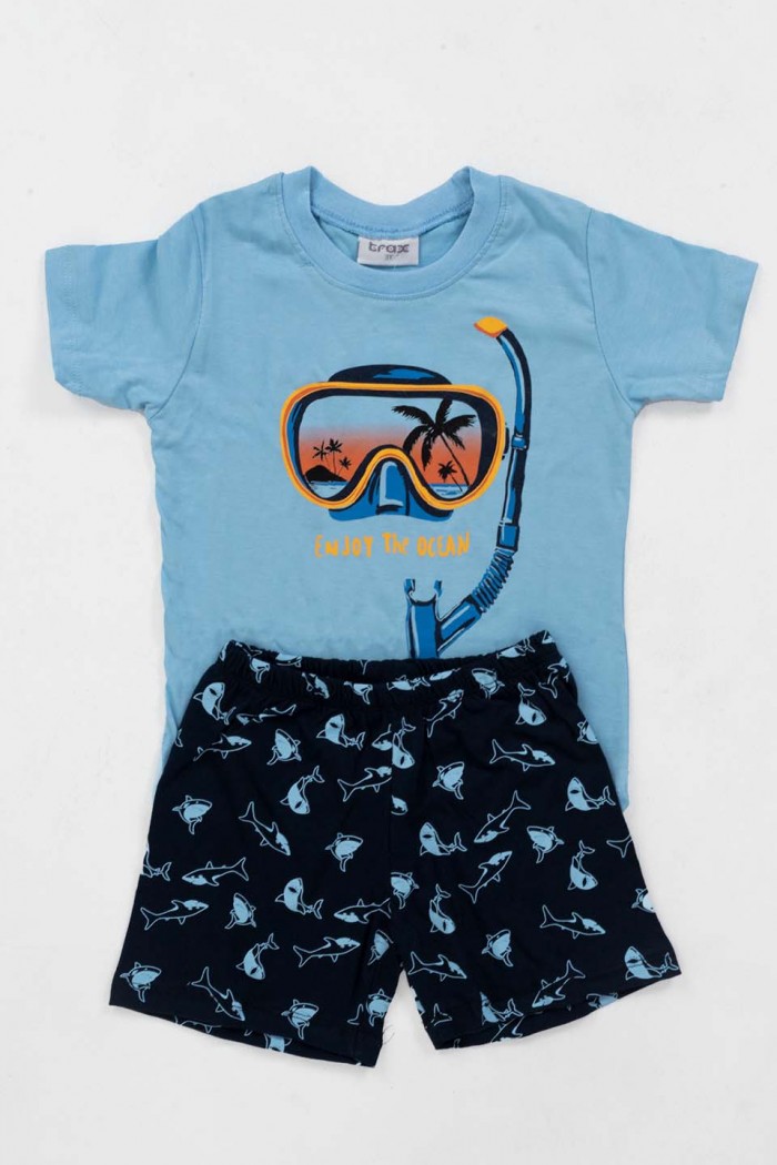 Summer Children's Pajamas TRAX Ocean 41490