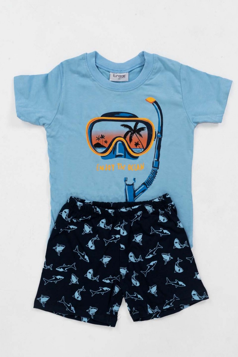 Summer Children's Pajamas TRAX Ocean 41490
