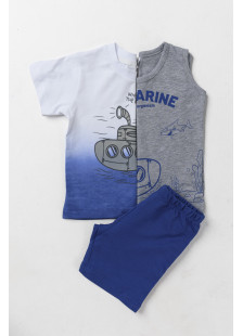 Short-sleeved children's set TRAX 41409