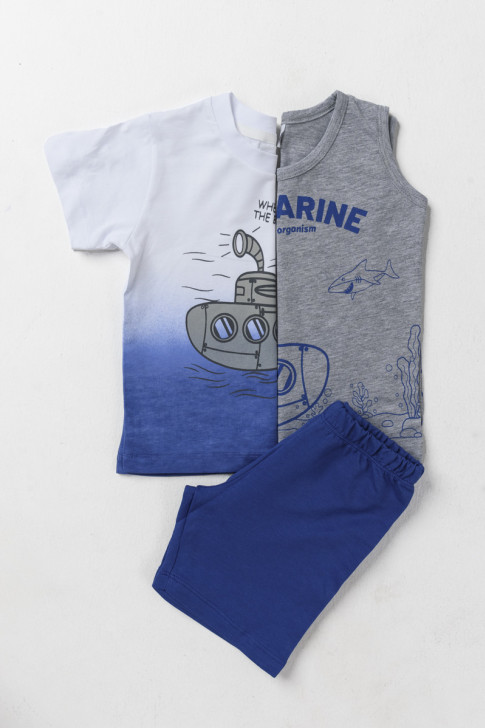 Short-sleeved children's set TRAX 41409