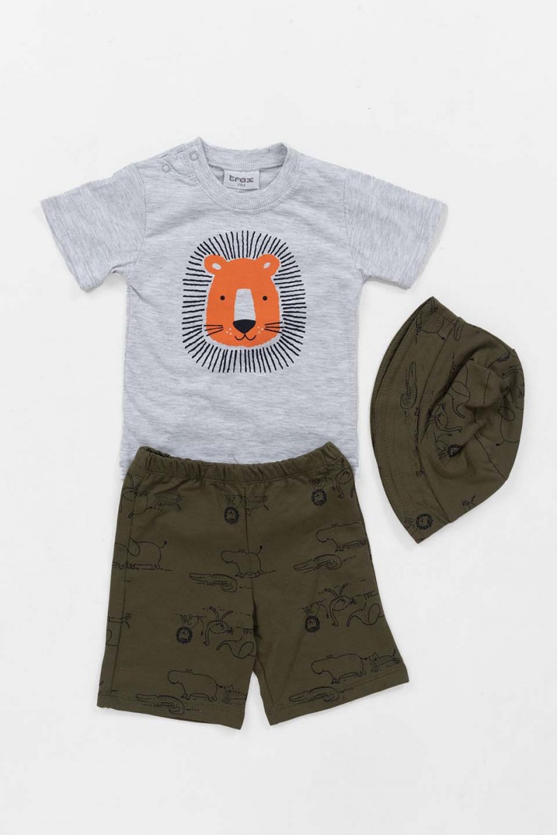 Baby set 3 pieces boy TRAX 41057