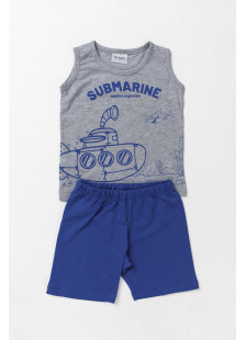 Short-sleeved children's set TRAX 41409