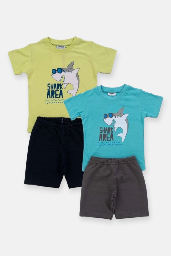 Summer set for boys TRAX Shark 41405