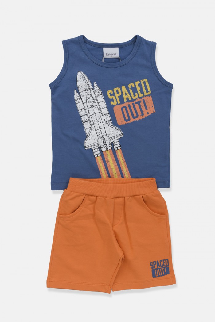 Sleeveless children's set TRAX Spaced Out 41432