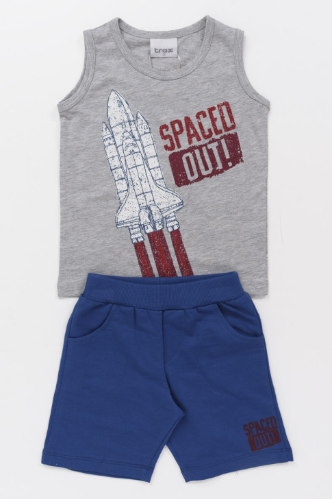 Sleeveless children's set TRAX Spaced Out 41432