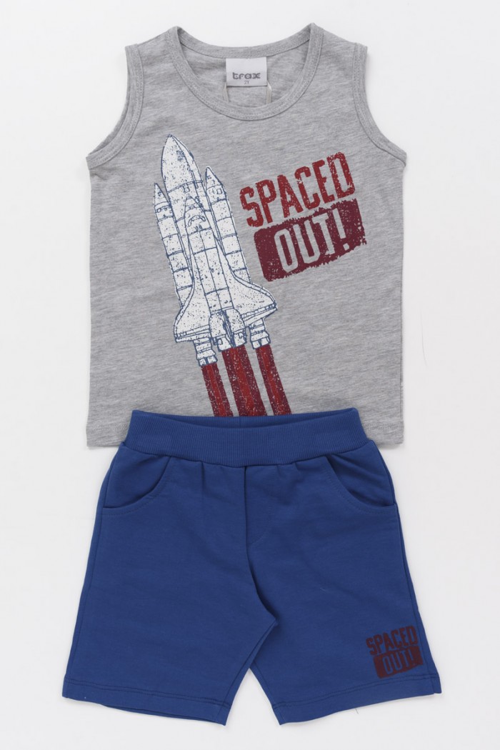 Sleeveless children's set TRAX Spaced Out 41432
