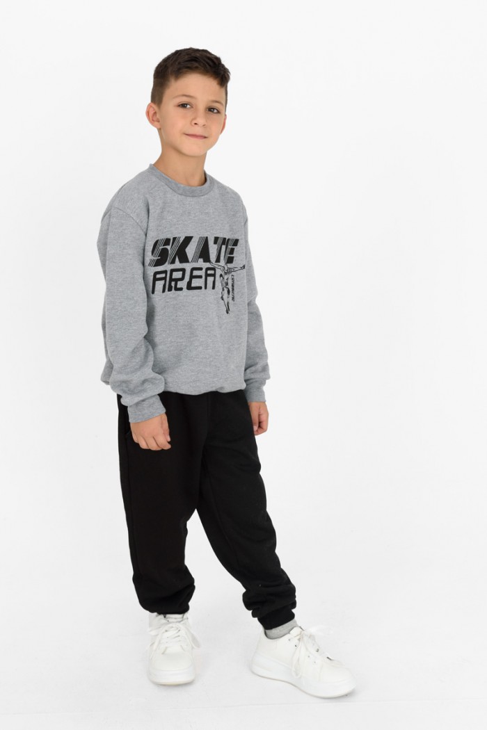 TRAX 42857 Skate overalls for teenagers Grey