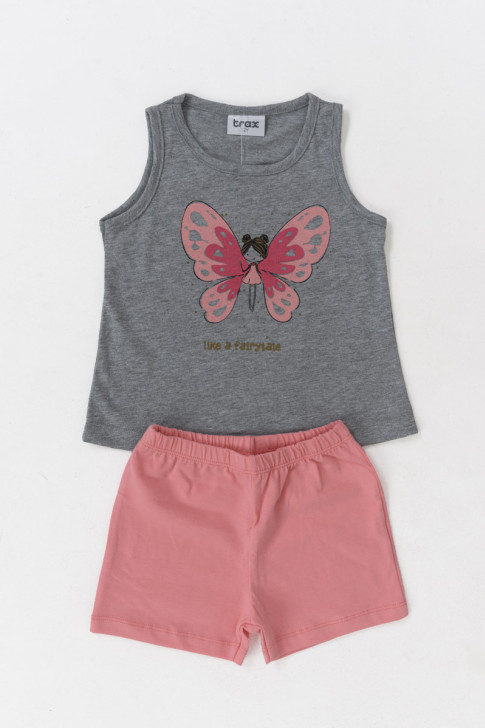 Sleeveless set TRAX Butterfly 41242