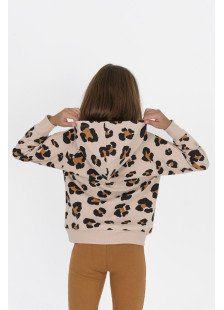 TRAX Teenage Overalls Girl Leopard 42665