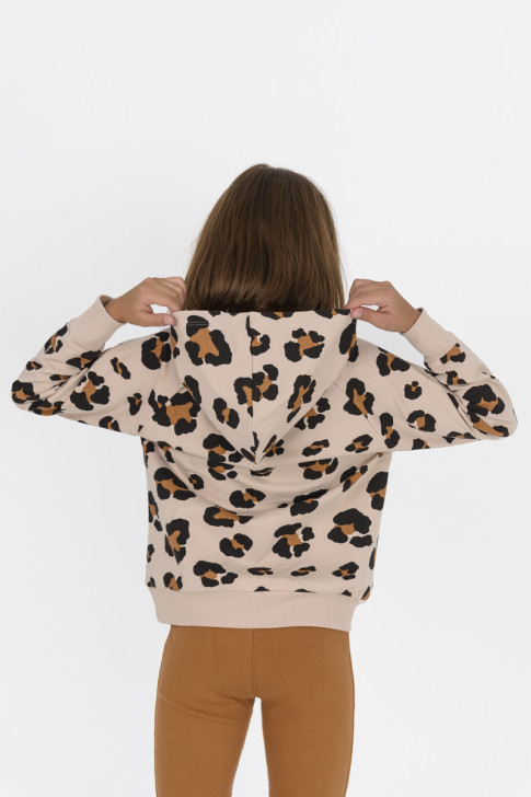 TRAX Teenage Overalls Girl Leopard 42665