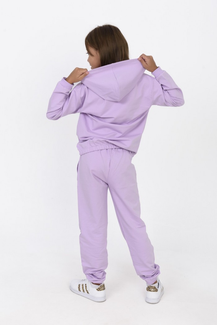 TRAX autumn overalls with hood 42624 Lila