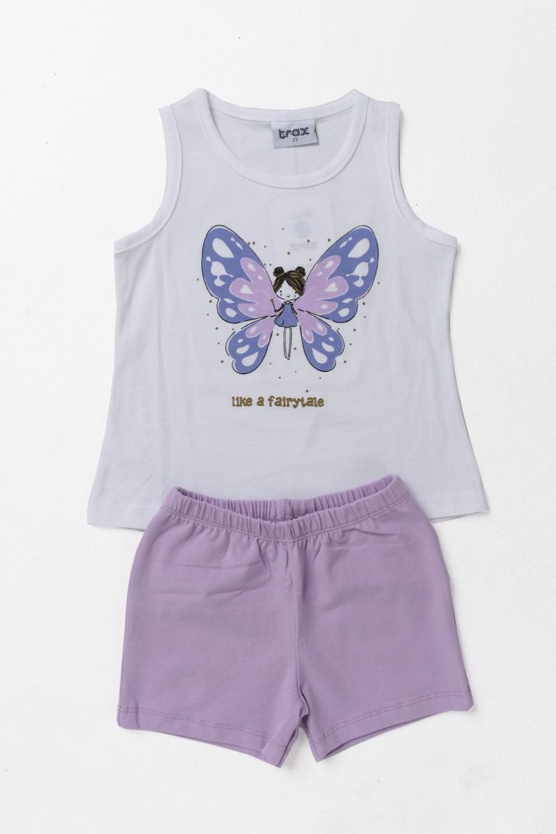 Sleeveless set TRAX Butterfly 41242